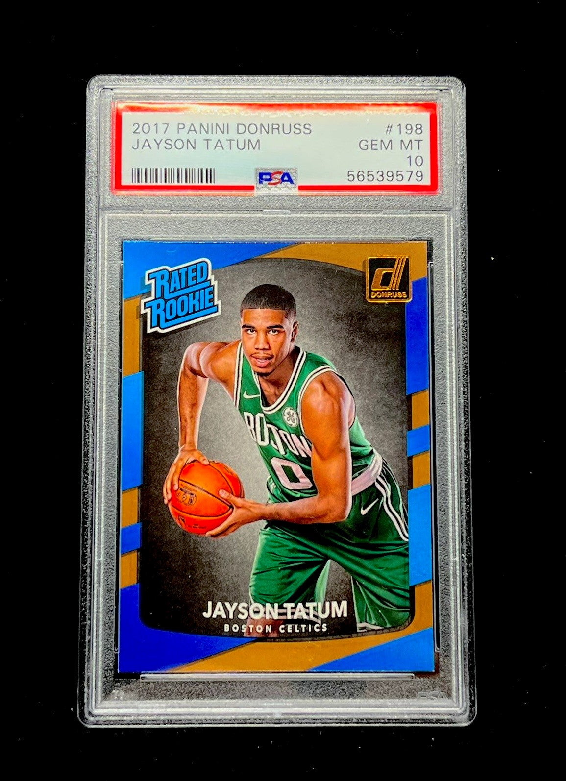 Jayson Tatum Panini Donruss 2017 PSA10