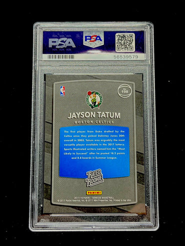 Jayson Tatum Panini Donruss 2017 PSA10