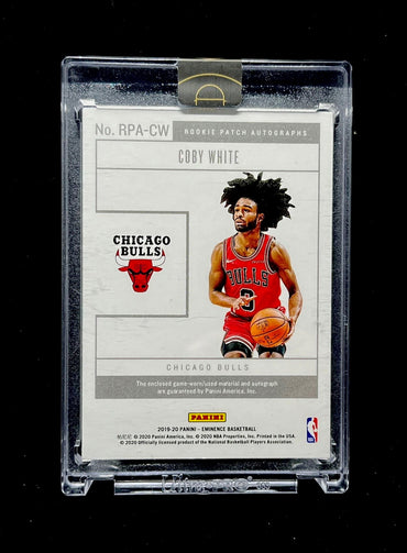 Coby White Panini Eminence 2019-20 1/1