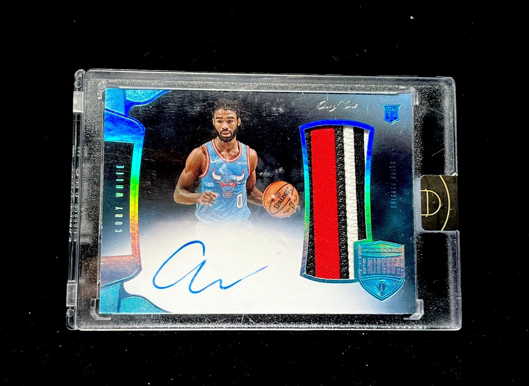 Coby White Panini Eminence 2019-20 Jumbo Patch auto 1/1