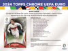 2023-24 Topps Chrome  UEFA Euro Soccer Hobby Box