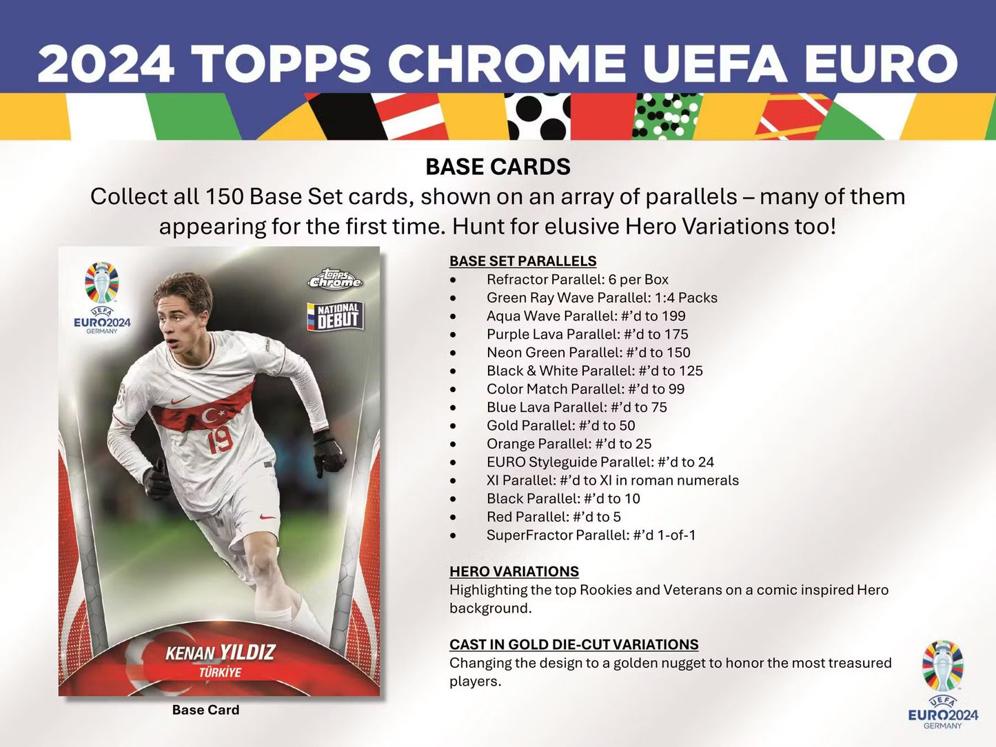 2023-24 Topps Chrome  UEFA Euro Soccer Hobby Box