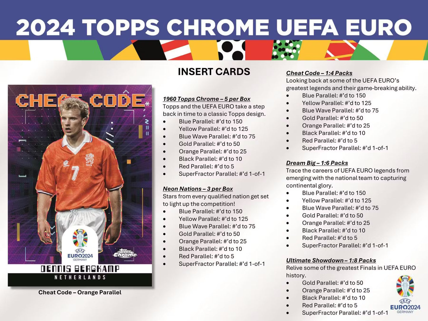 2023-24 Topps Chrome  UEFA Euro Soccer Hobby Box