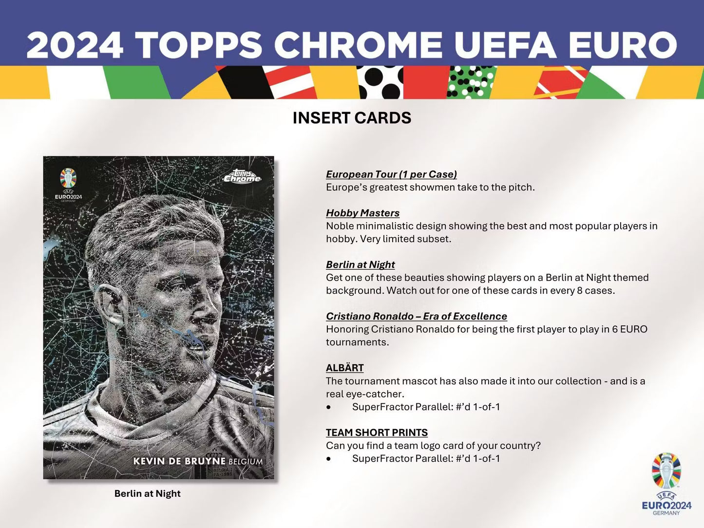 2023-24 Topps Chrome  UEFA Euro Soccer Hobby Box