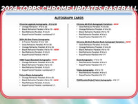 2024 Topps Chrome Update Series Baseball Hobby Box
