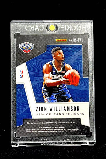 Zion Williamson Panini Prizm Hobby 19-20 Rookie auto