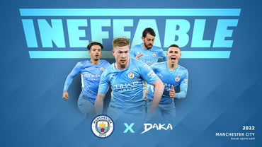 2022 Manchester City Soccer Sports Card X DaKA