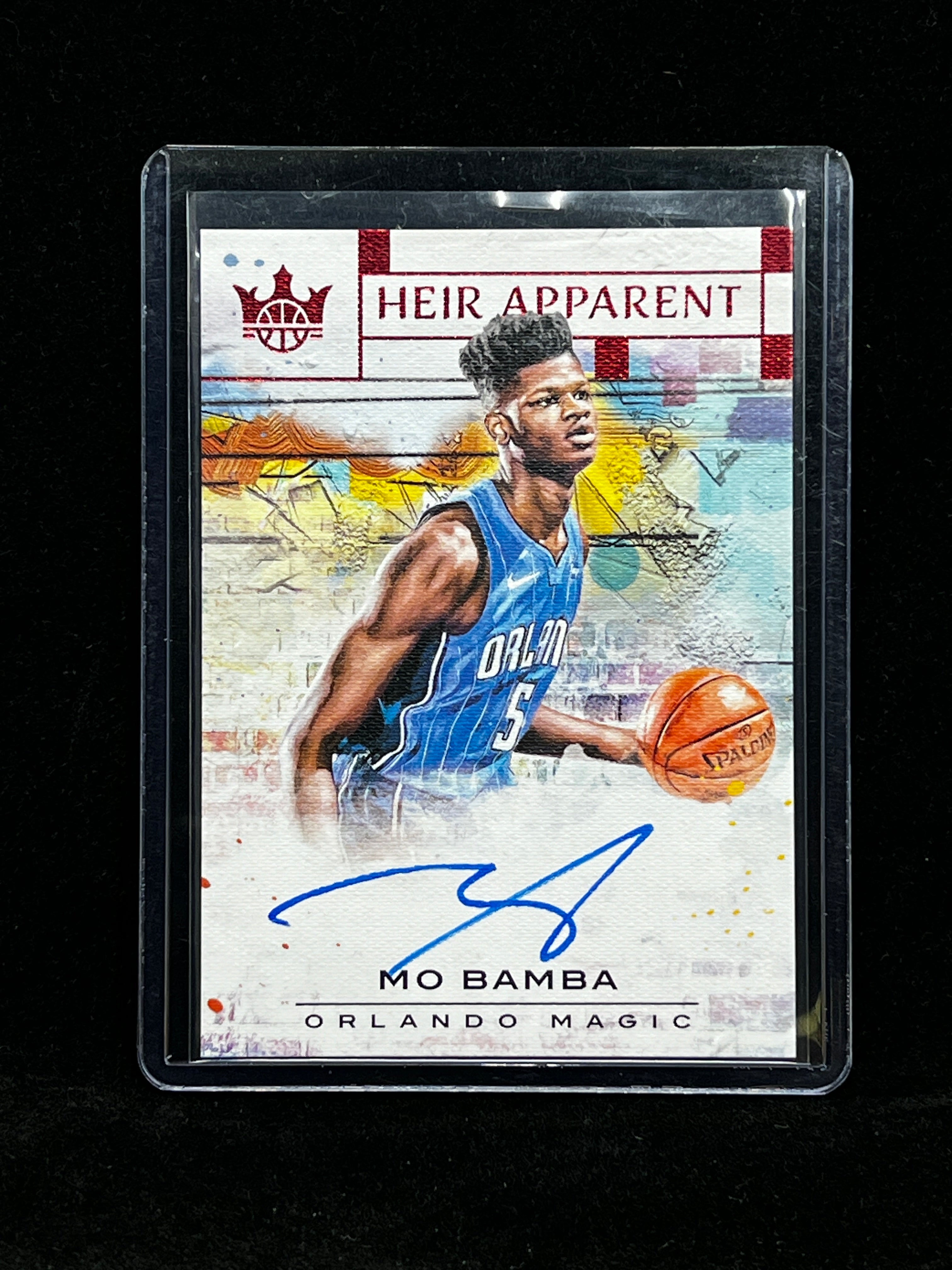 Mo Bamba Panini Court Kings 2018-19 Heir Apparent #84/99