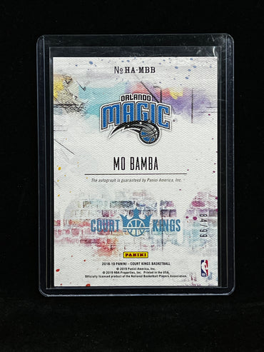 Mo Bamba Panini Court Kings 2018-19 Heir Apparent #84/99