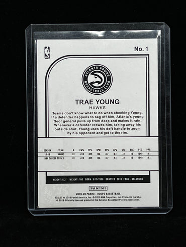 Trae Young Panini Hoops 2019-20 #02/10