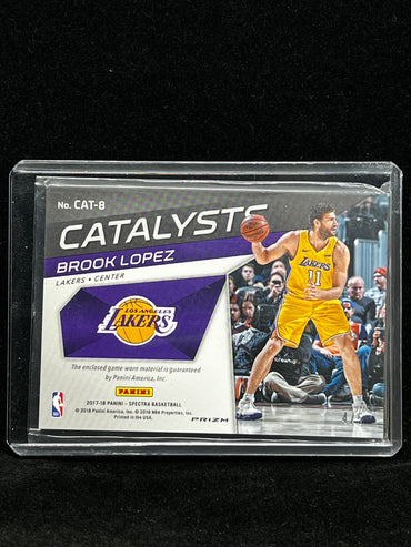 Brook Lopez  Panini Spectra 2017-18 Catalysts #4/5