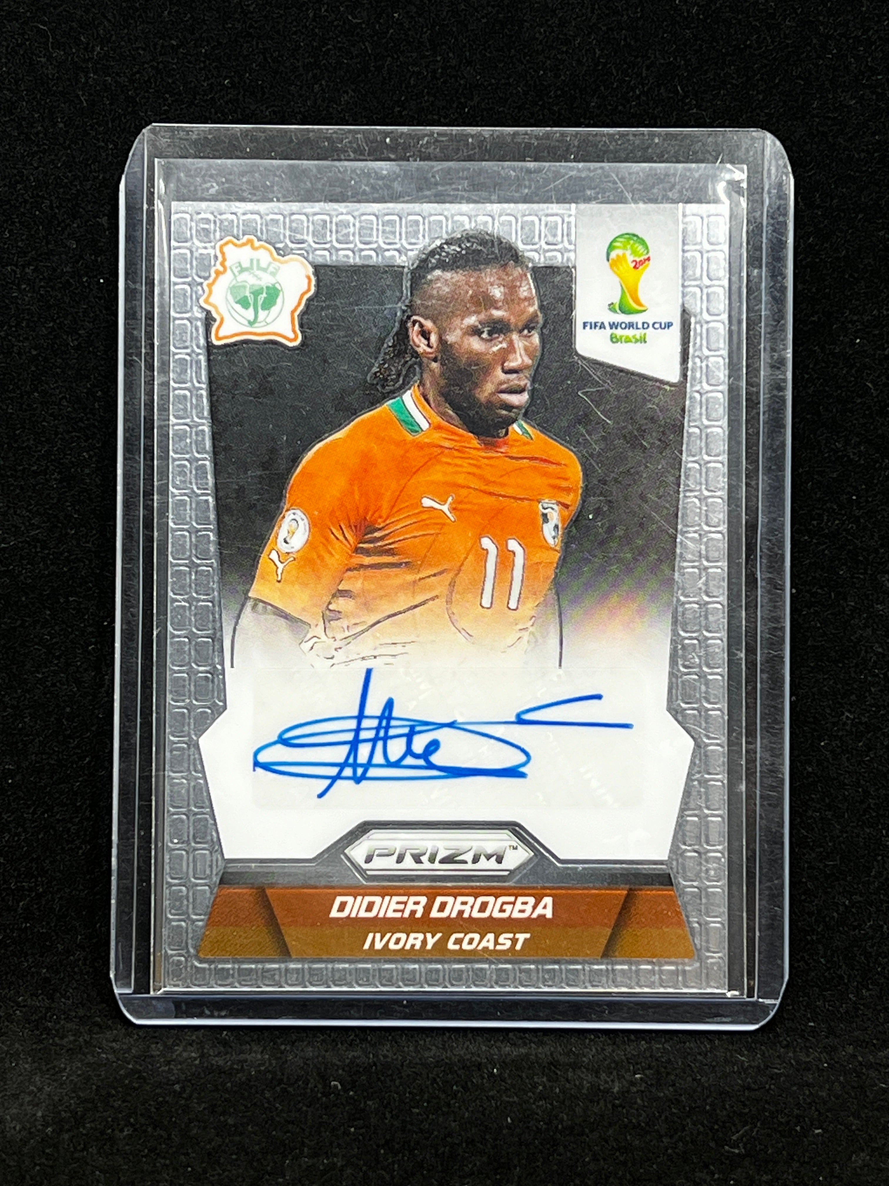 Didier Drogba Panini Fifa Would Cup Brasil Ivory Coast Auto