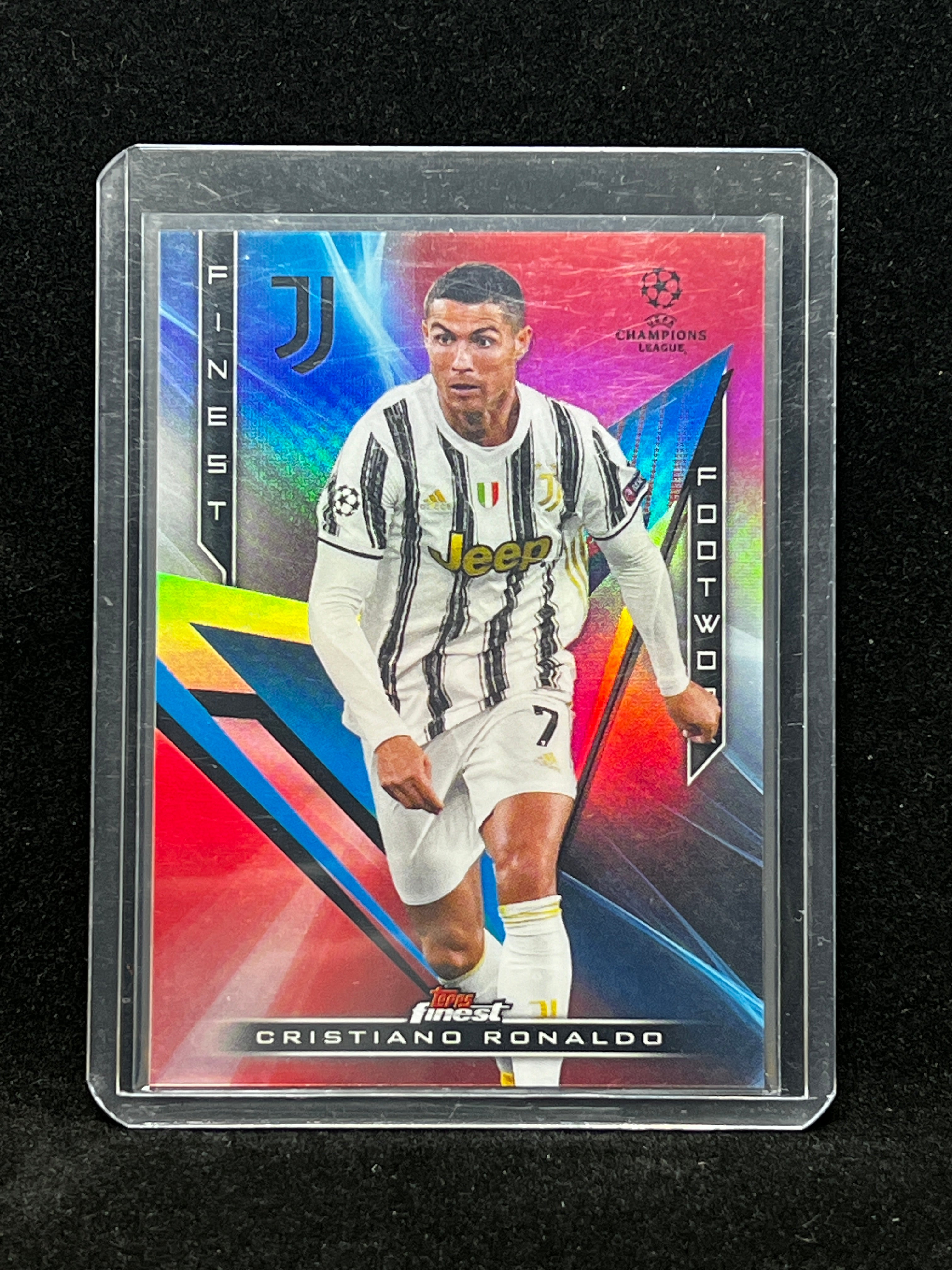 Cristiano Ronaldo Topps Finest Footwork #1/5