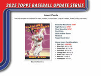 2025 Topps Update Series Baseball Blaster Box