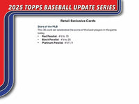 2025 Topps Update Series Baseball Blaster Box