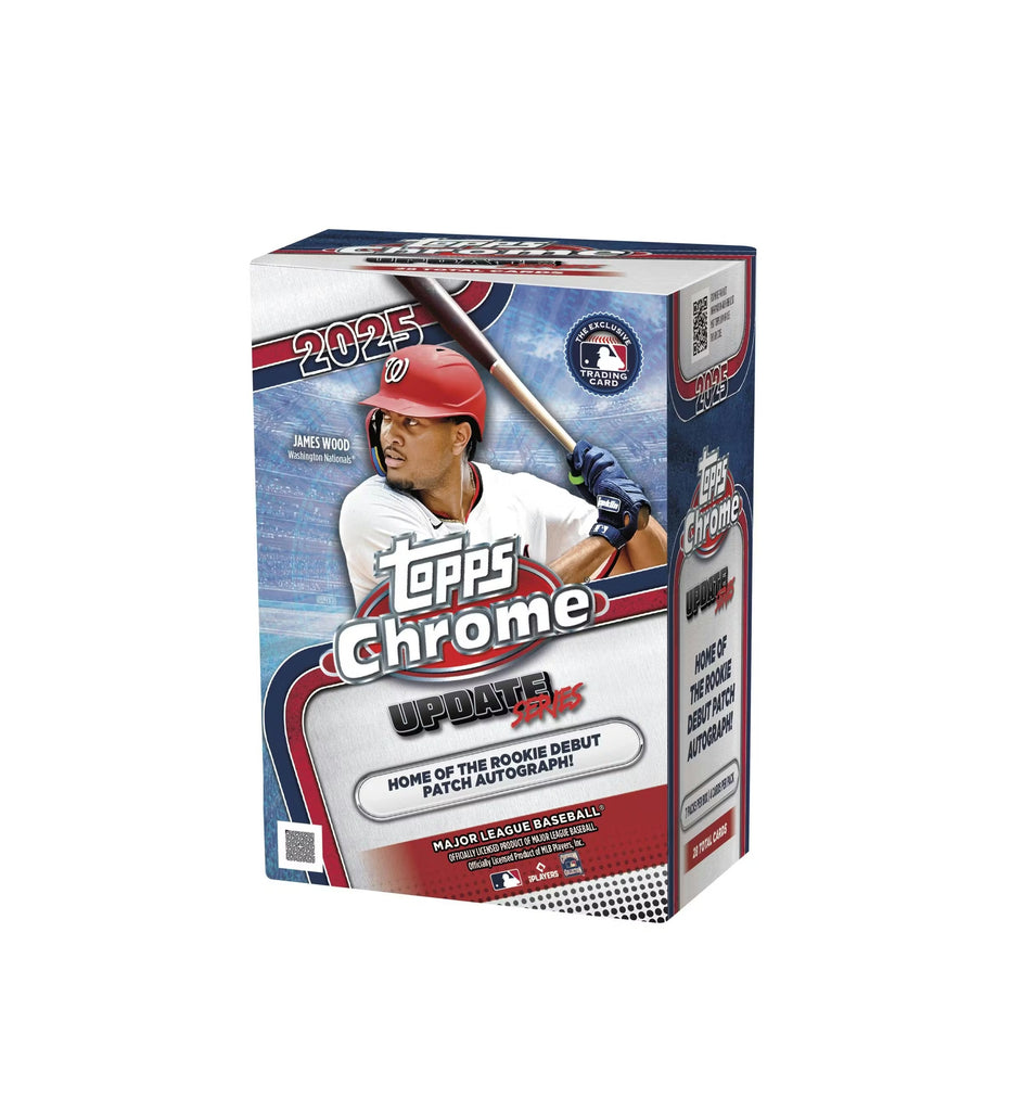 2025 Topps Chrome Updates Baseball Blaster Box