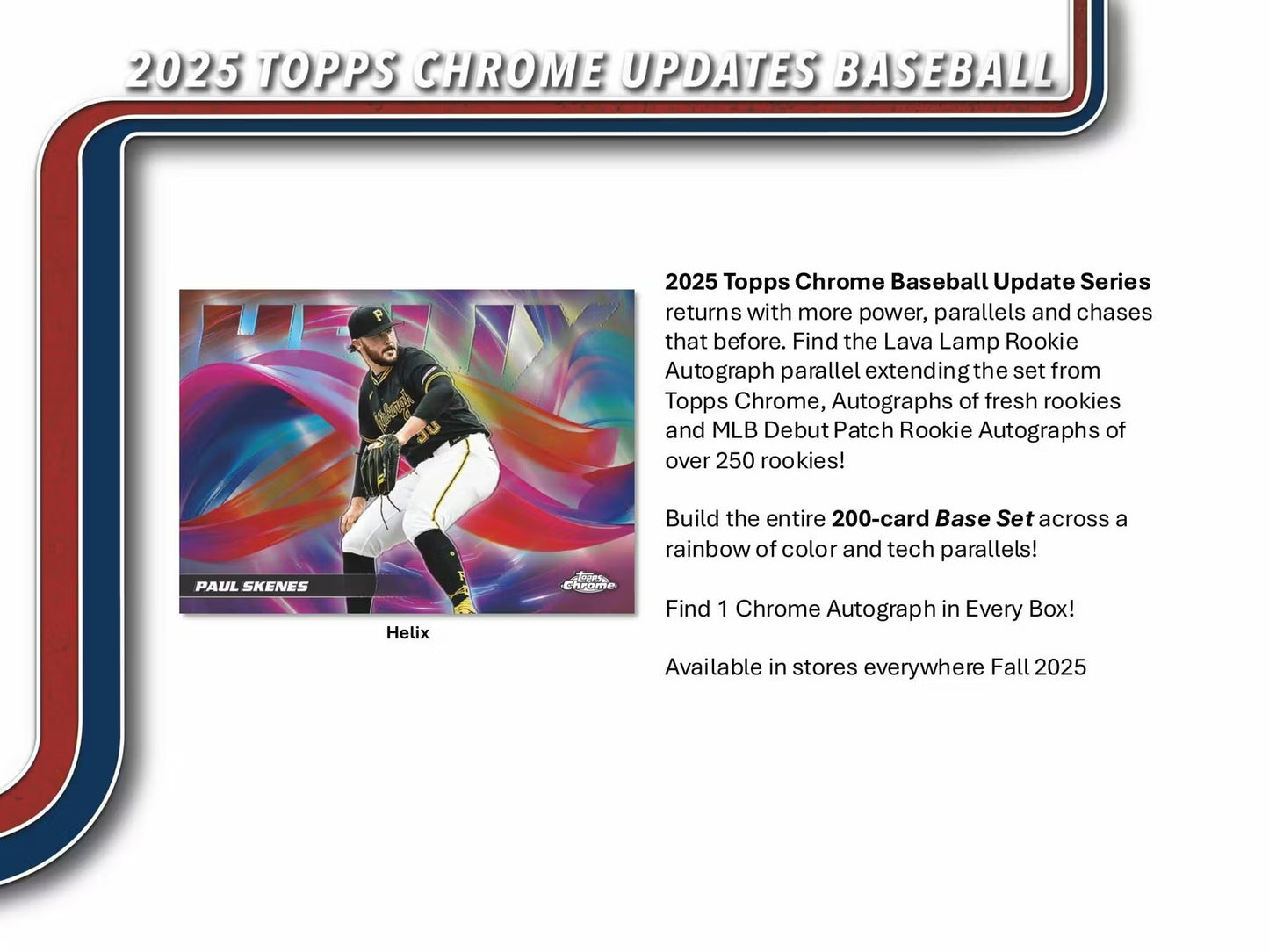 2025 Topps Chrome Updates Baseball Hobby Box