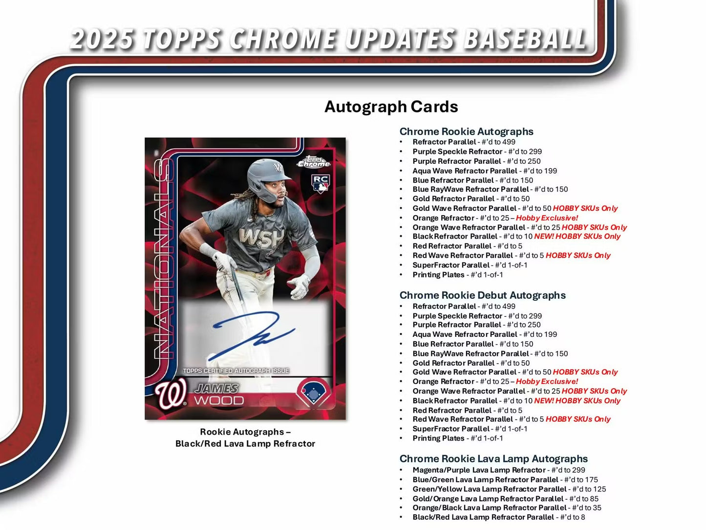 2025 Topps Chrome Updates Baseball Hobby Box