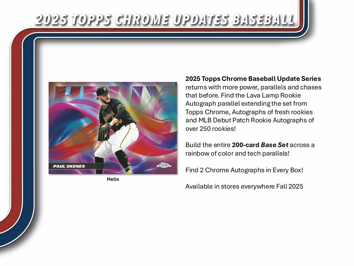 2025 Topps Chrome Updates Baseball Delight Box