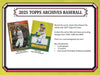 2025 Topps Archives Baseball Hobby Box