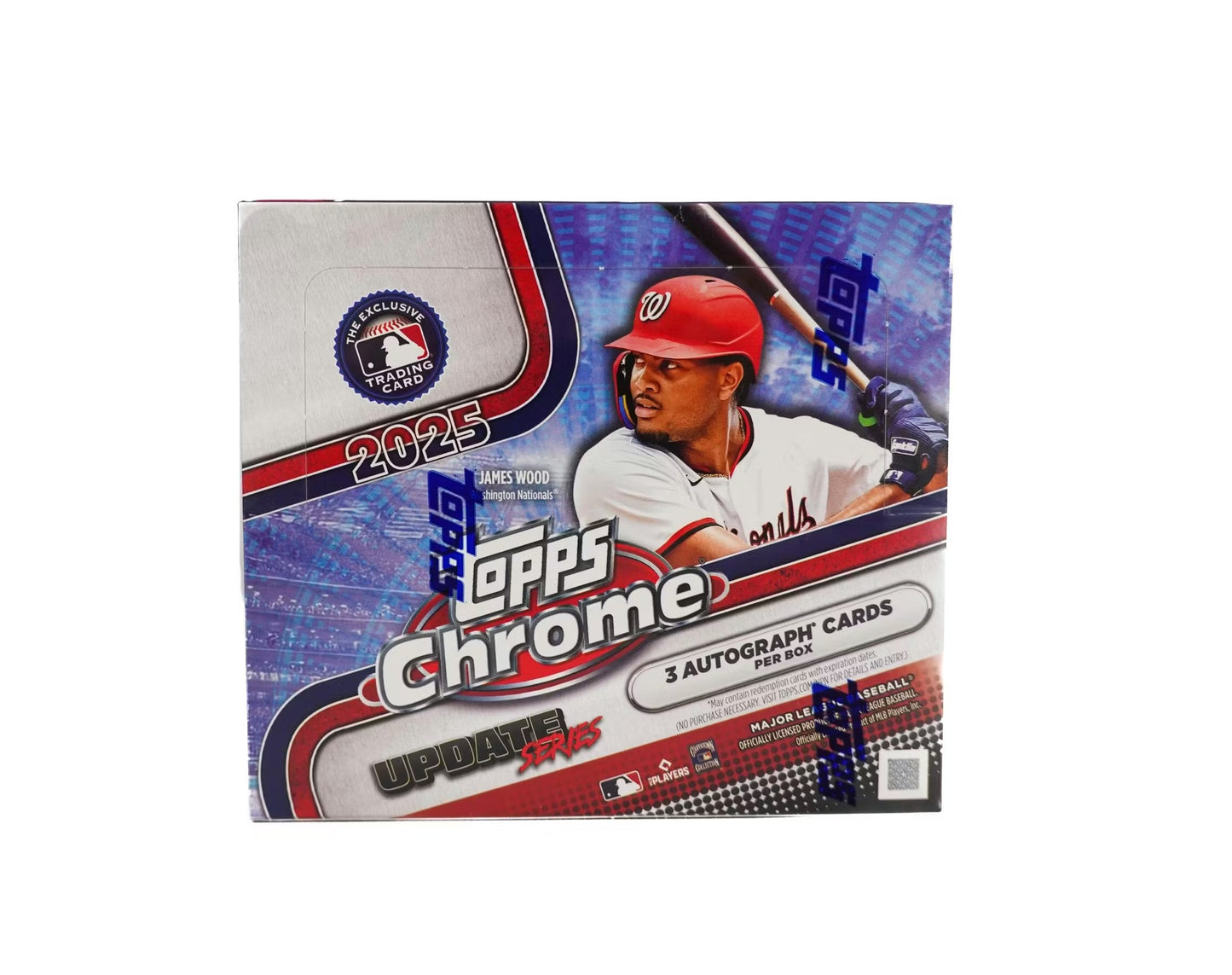 2025 Topps Chrome Updates Baseball Jumbo Box