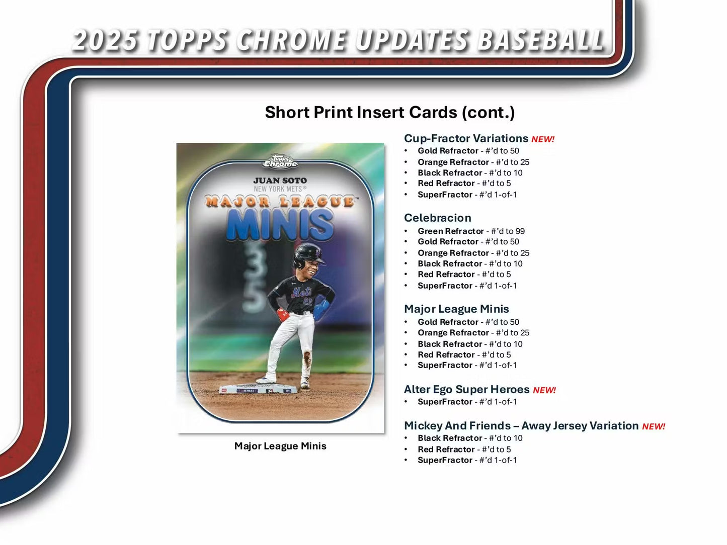 2025 Topps Chrome Updates Baseball Jumbo Box