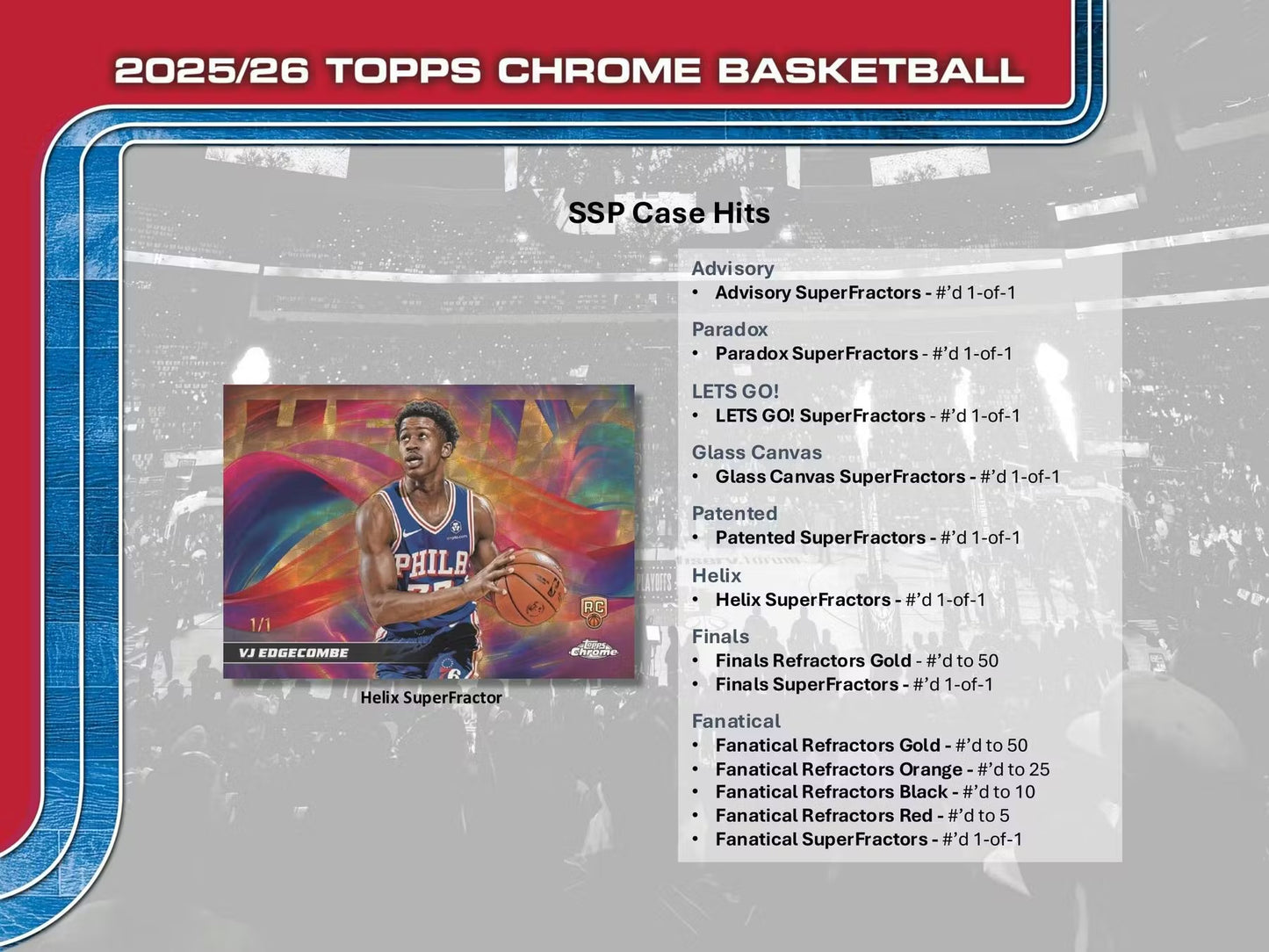 2025-26 Topps Chrome Basketball Mega Box