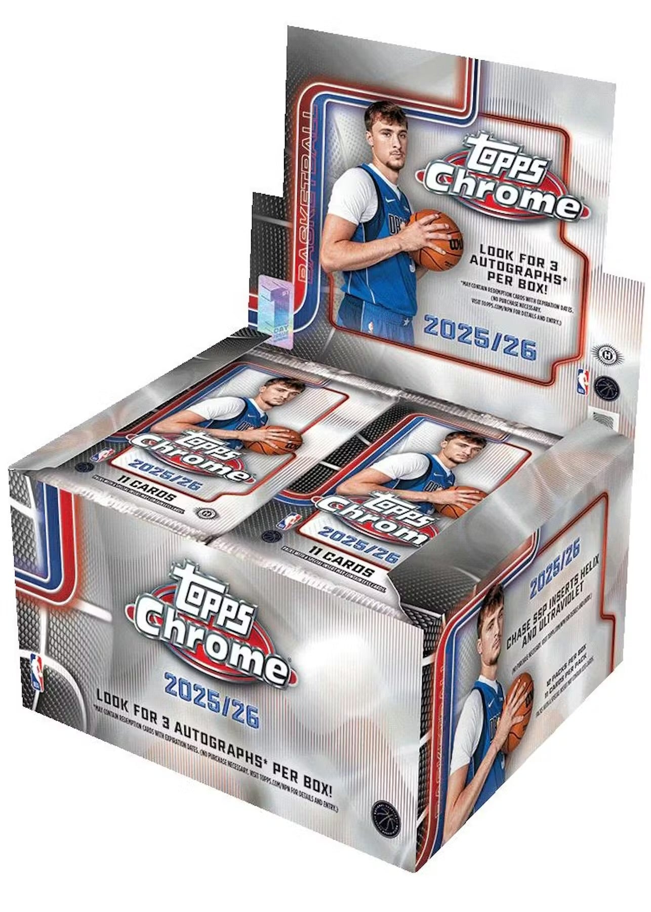 2025-26 Topps Chrome Basketball Jumbo Box