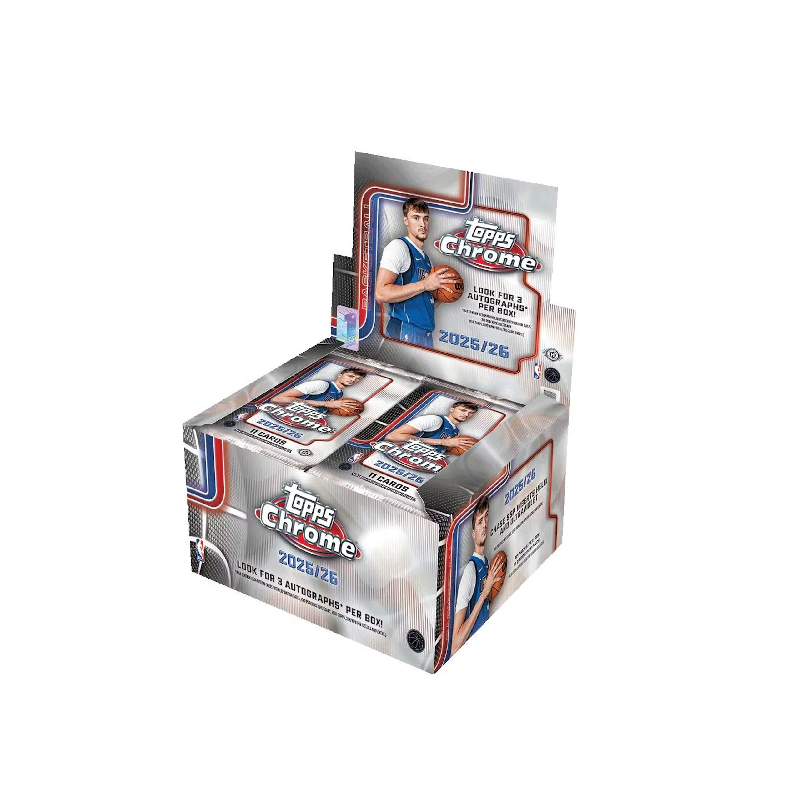2025-26 Topps Chrome Basketball Jumbo Box