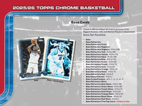 2025-26 Topps Chrome Basketball Jumbo Box