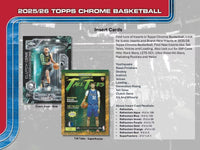 2025-26 Topps Chrome Basketball Jumbo Box