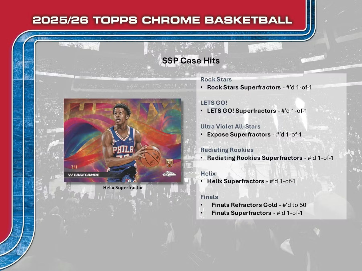 2025-26 Topps Chrome Basketball Jumbo Box