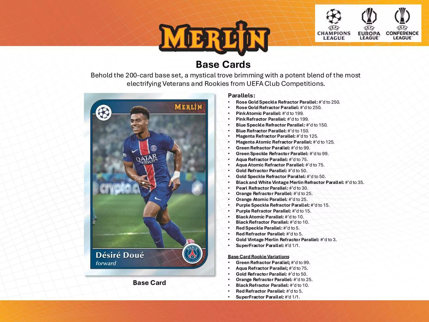 2024-25 Topps Merlin UCC UEFA Club Competitions Hoby Box