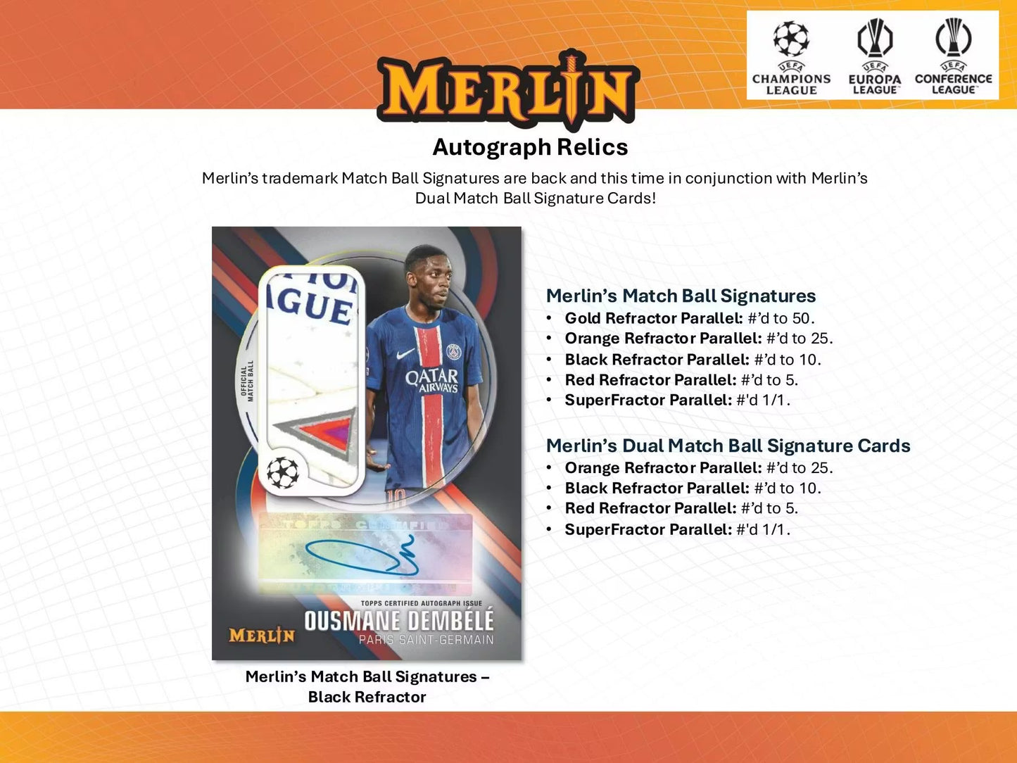 2024-25 Topps Merlin UCC UEFA Club Competitions Hoby Box