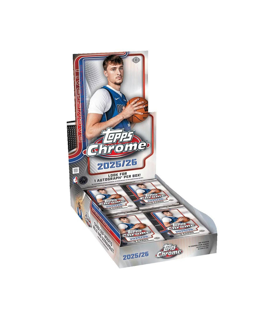 2025-26 Topps Chrome Basketball Hobby Box