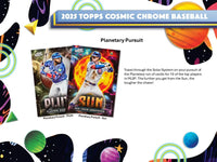 2025 Topps Chrome Cosmic Baseball Hobby Box