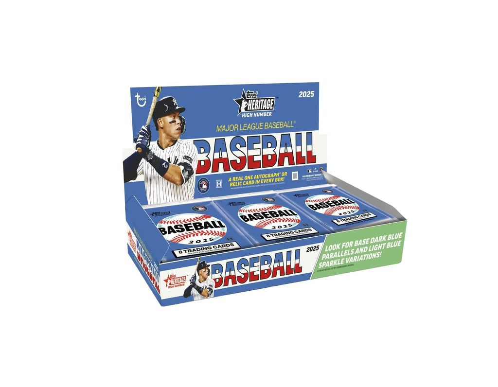 2025 Topps Heritage High Number Baseball Hobby Box