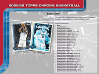 2025-26 Topps Chrome Basketball Delight Box
