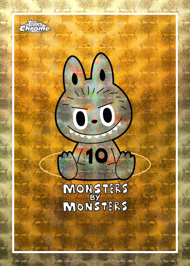 2025 Topps Chrome Labubu 10th Anniversary Box