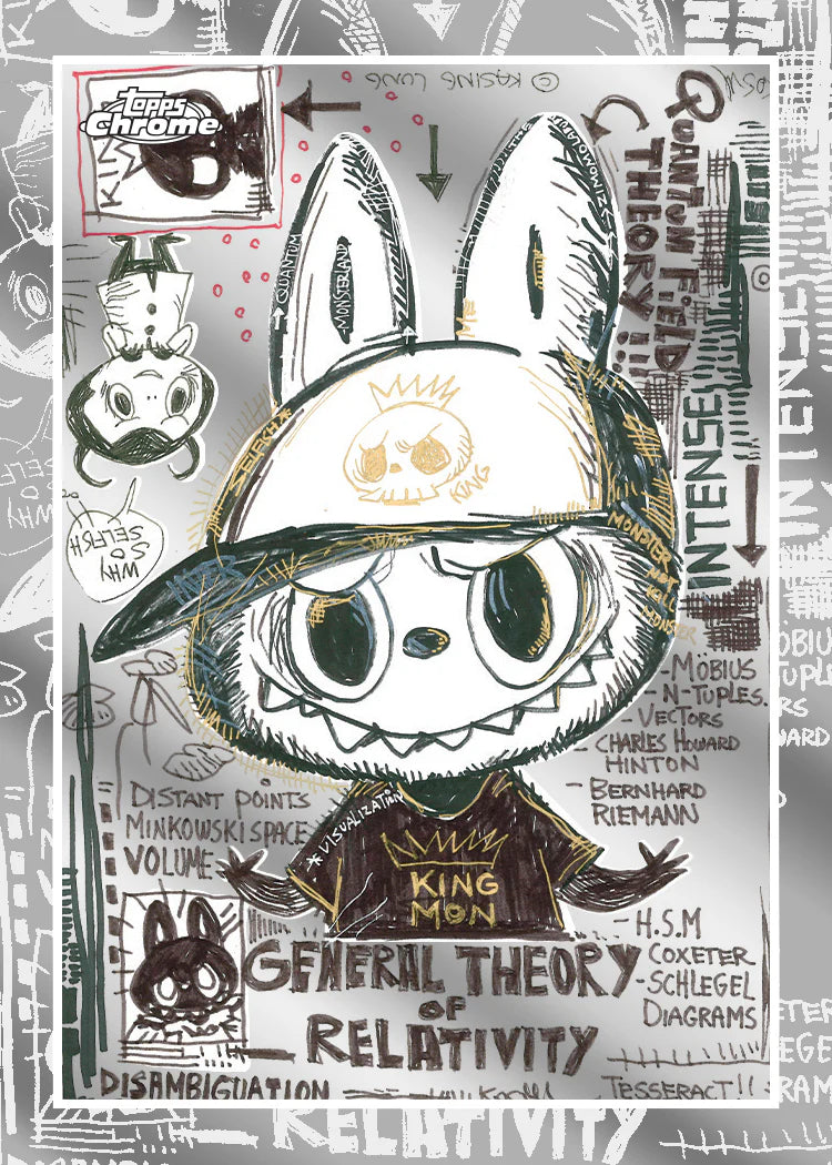 2025 Topps Chrome Labubu 10th Anniversary Box