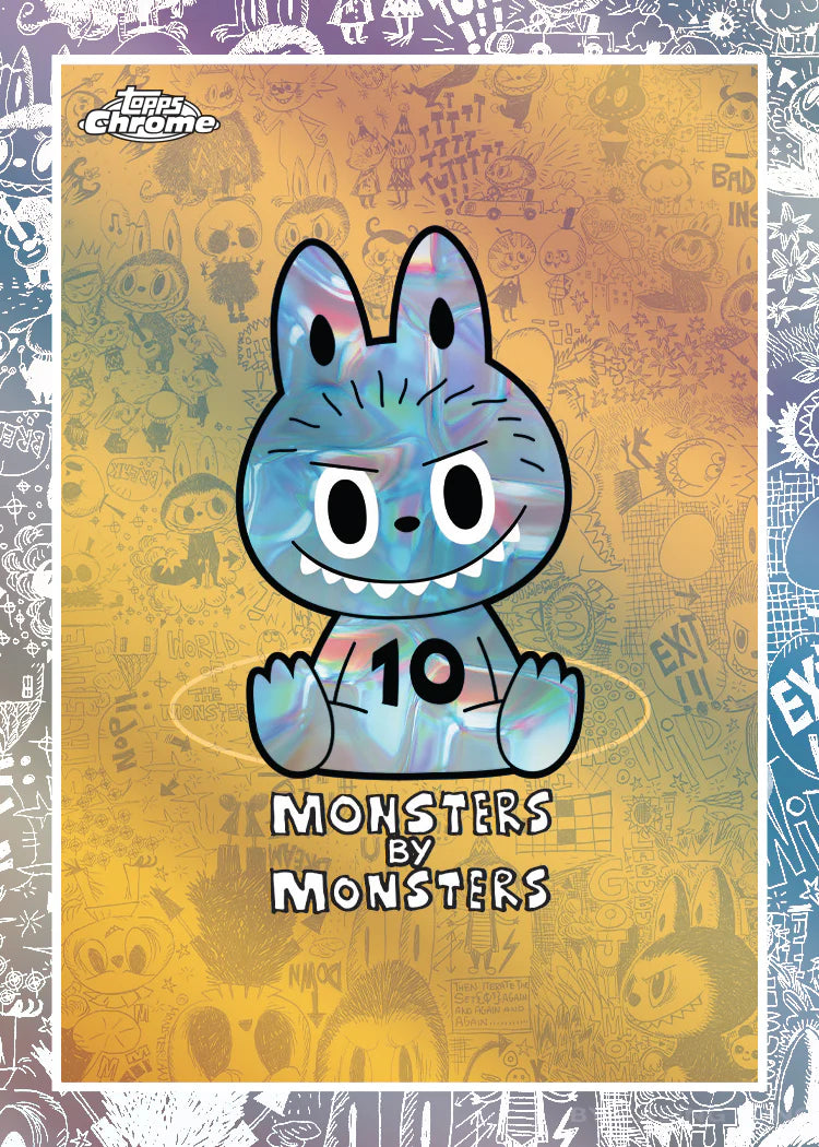 2025 Topps Chrome Labubu 10th Anniversary Box