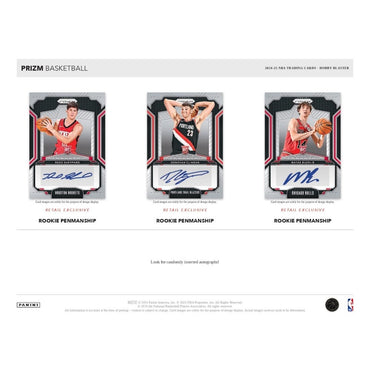 2024-25 Panini Prizm Basketball Hobby Blaster Box