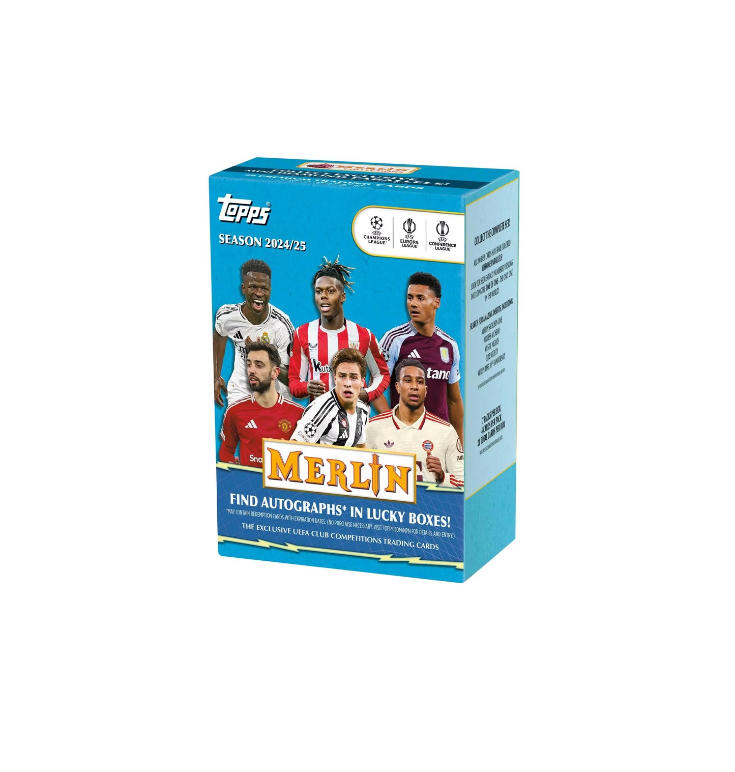 2024-25 Topps Merlin UCC UEFA Club Competitions Blaster Box