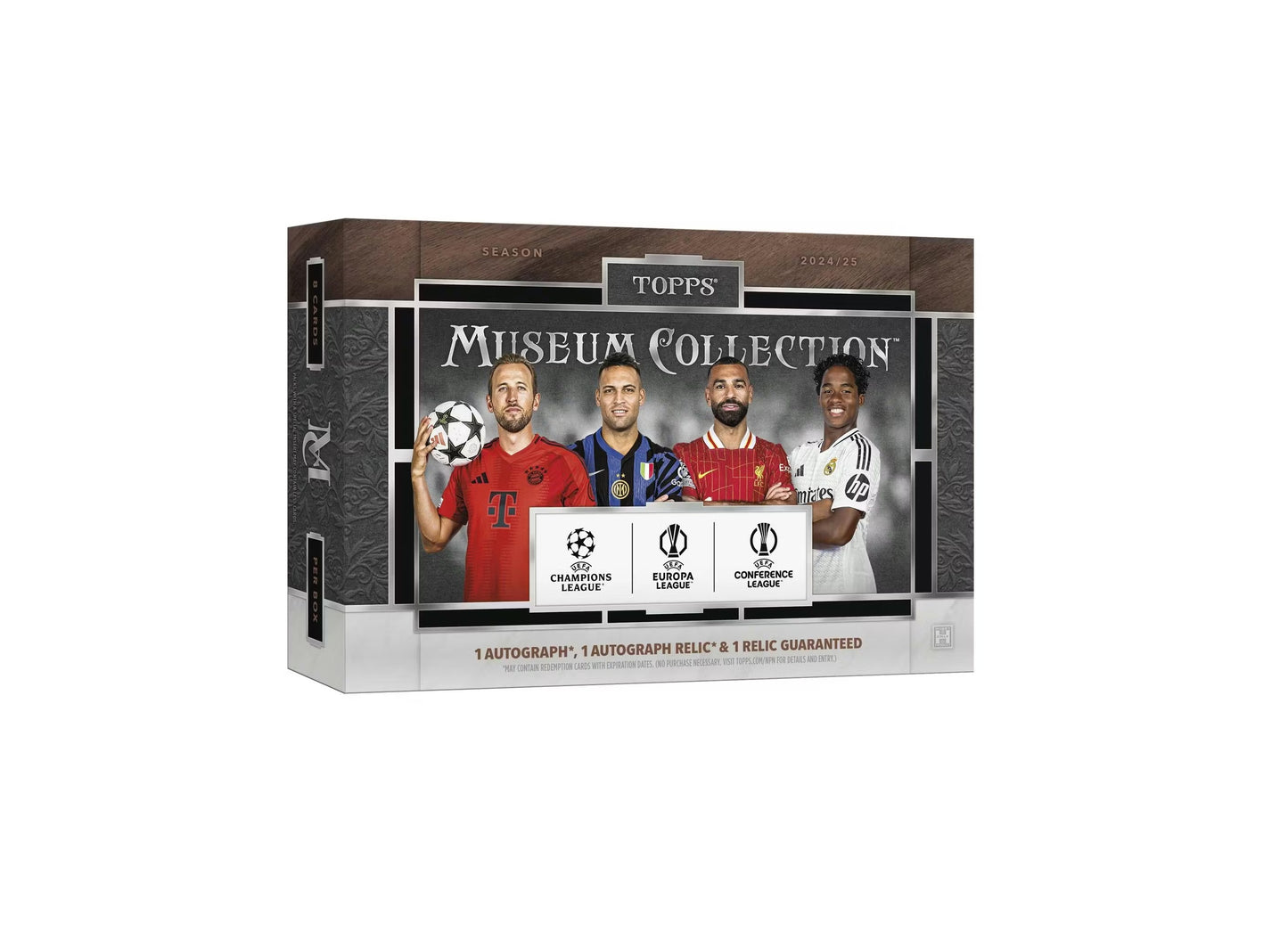 2024-25 Topps UEFA Club Competitions Museum Collection Soccer Hobby Box