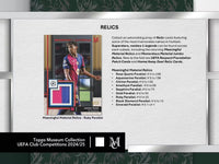 2024-25 Topps UEFA Club Competitions Museum Collection Soccer Hobby Box