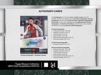 2024-25 Topps UEFA Club Competitions Museum Collection Soccer Hobby Box