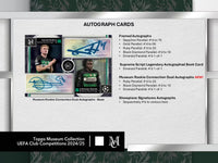 2024-25 Topps UEFA Club Competitions Museum Collection Soccer Hobby Box