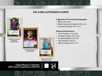 2024-25 Topps UEFA Club Competitions Museum Collection Soccer Hobby Box