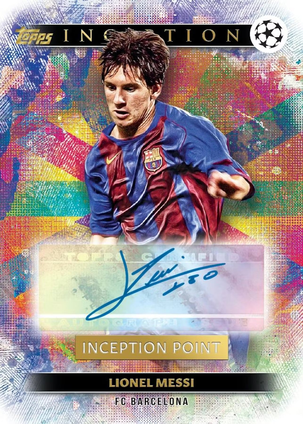 2024-25 Topps Inception UEFA Club Competitions Soccer Hobby Box