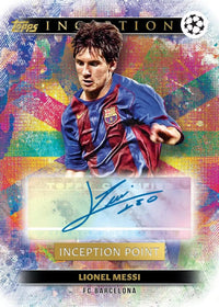 2024-25 Topps Inception UEFA Club Competitions Soccer Hobby Box